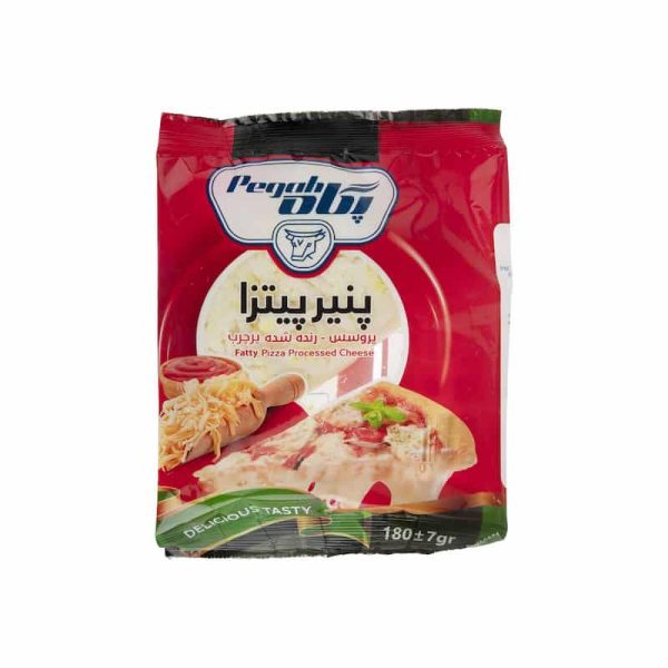 پنیر پروسس پیتزا پرچرب پگاه 180 گرمی
