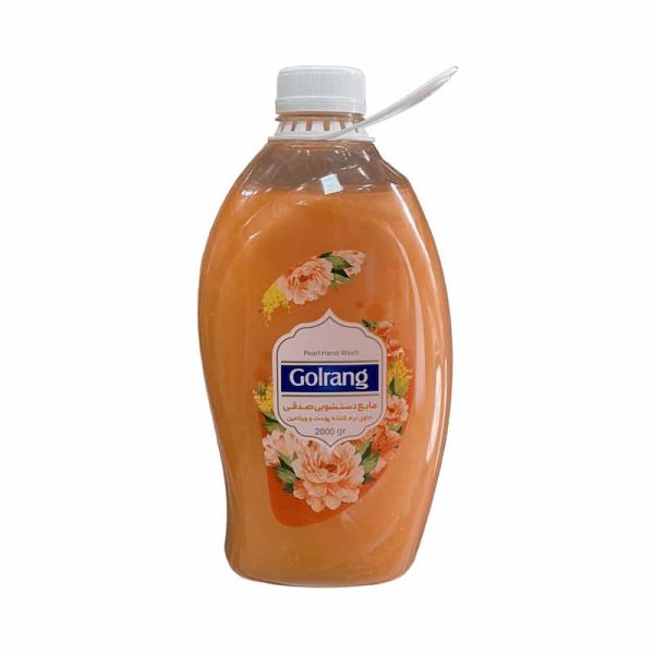 مایع دستشویی صدفی نارنجی گلرنگ 2000 گرمی