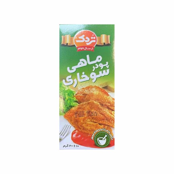 پودر سوخاری ماهی تردک 200 گرمی