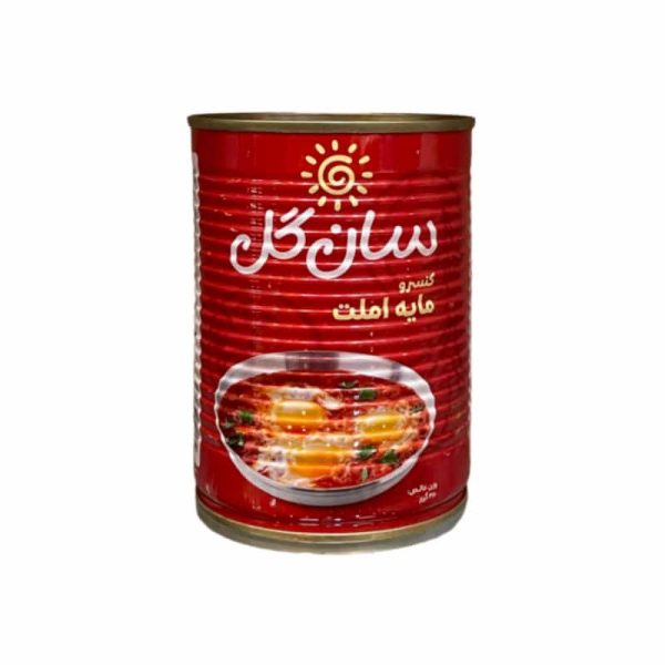 کنسرو مایه املت سان گل 380 گرمی