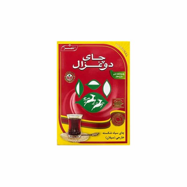 چای سیاه شکسته خارجی دوغزال 100 گرمی