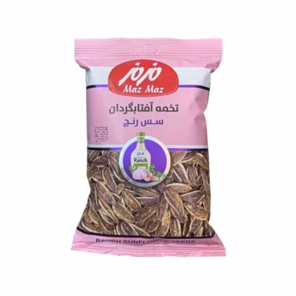 تخمه آفتابگردان سس رنچ مزمز 105 گرمی