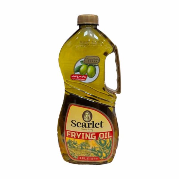 روغن سرخ کردنی حاوی روغن زیتون و ذرت اسکارلت 1.8 لیتری