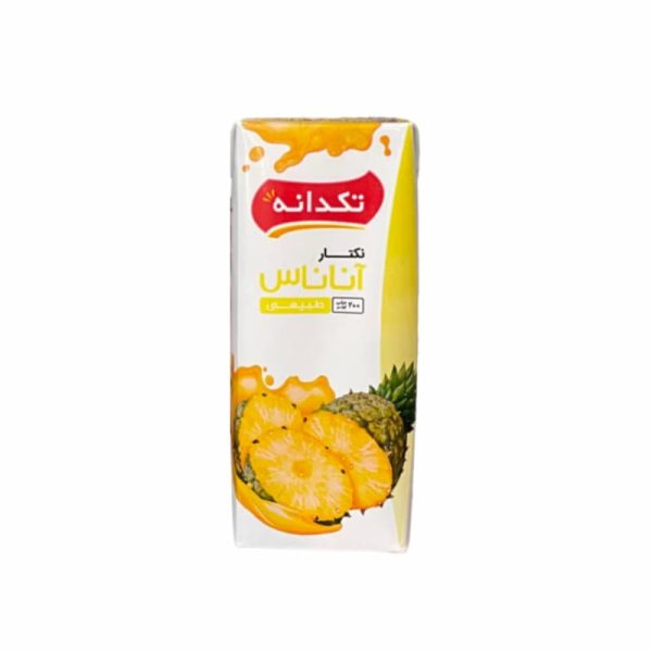 آبمیوه آناناس تکدانه 200 میلی‌لیتری