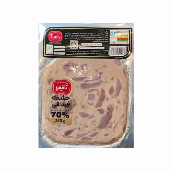 کالباس خشک 70درصد گوشت مرغ تانیس 250 گرمی