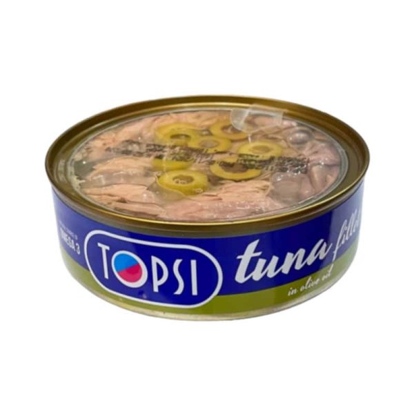 تن ماهی در روغن زیتون تاپسی 200 گرمی