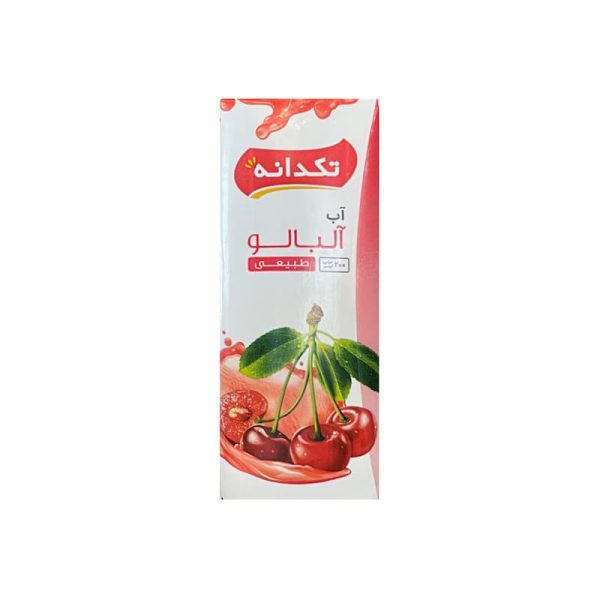 آبمیوه آلبالو تکدانه 200 میلی‌لیتری