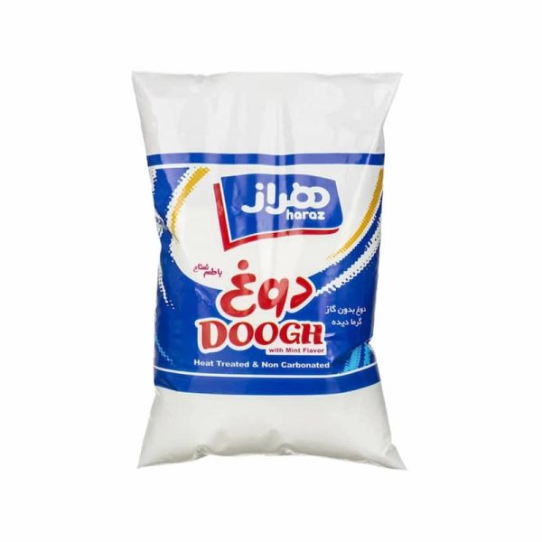 دوغ کیسه ای بدون گاز با طعم نعنا هراز 900 گرمی