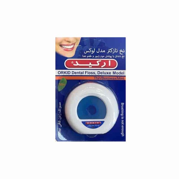نخ دندان نازک مدل لوکس ارکید 50 متری