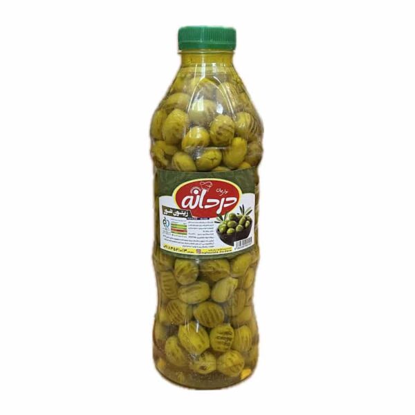 زیتون شور گریل بدون هسته بطری 600 گرمی