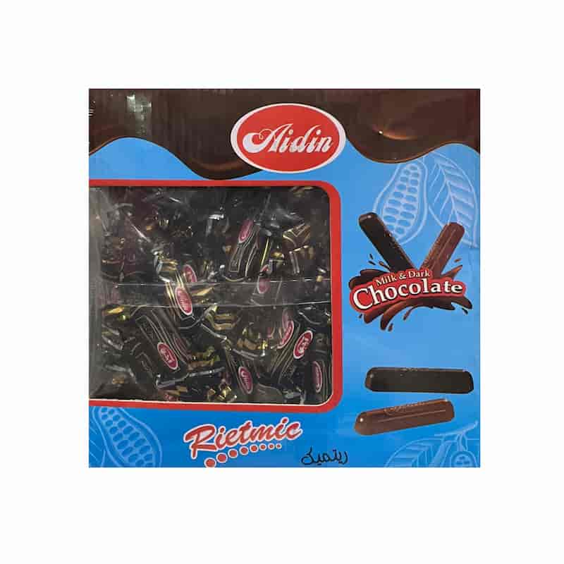 شکلات تلخ ریتمیک آیدین جعبه 1 کیلوگرمی