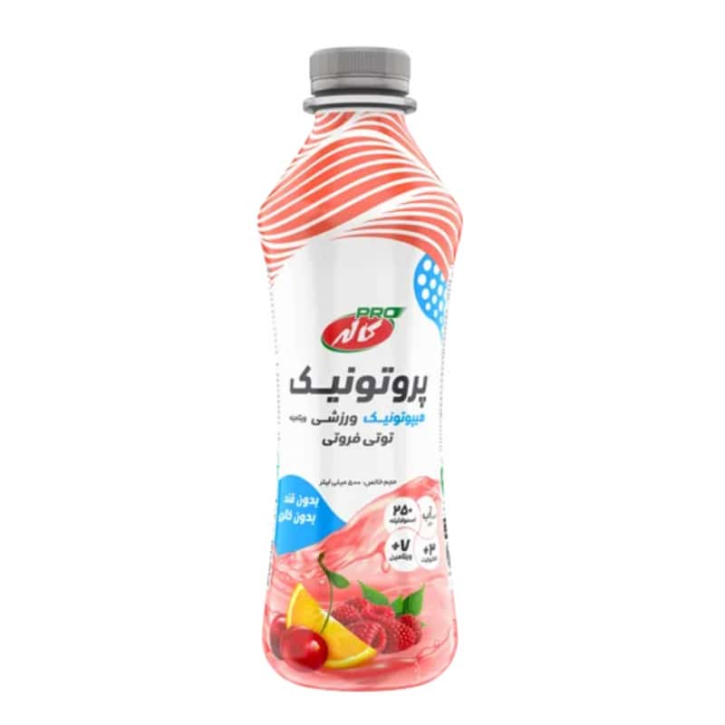 نوشیدنی ورزشی هیپوتونیک توتی‌فروتی کاله 500 میلی‌لیتری